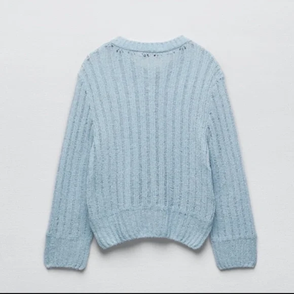 🩵OPEN KNIT CARDIGAN - Picture 11 of 13